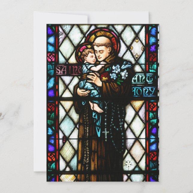 Saint Anthony van Padua Holding a Child (Voorkant)