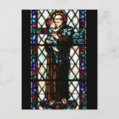 Saint Anthony van Padua Holding a Child Briefkaart (Voorkant)