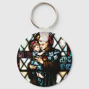 Saint Anthony van Padua Holding a Child Sleutelhanger