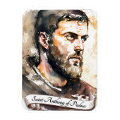 Saint Anthony van Padua Magneet (Verticaal)
