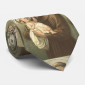 Saint Anthony van Padua met Baby Jesus Stropdas (Opgerold)
