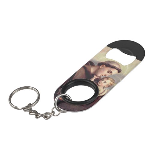 Saint Anthony van Padua Mini Flessenopener (Voorkant Gekanteld)