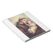 Saint Anthony van Padua Notitieblok (Schuin)