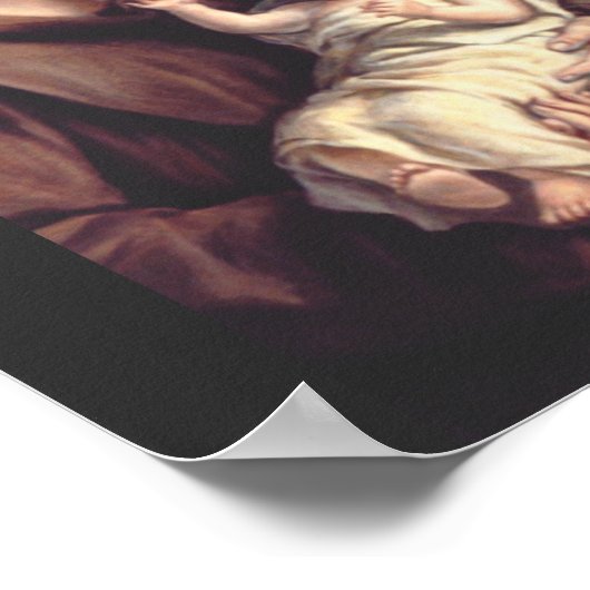 Saint Anthony van Padua Poster (Hoek)