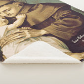 Saint Anthony van Padua Sherpa Deken (3/4)