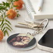 Saint Anthony van Padua Sleutelhanger (Voorkant Rechts)