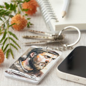 Saint Anthony van Padua Sleutelhanger (Voorkant Rechts)