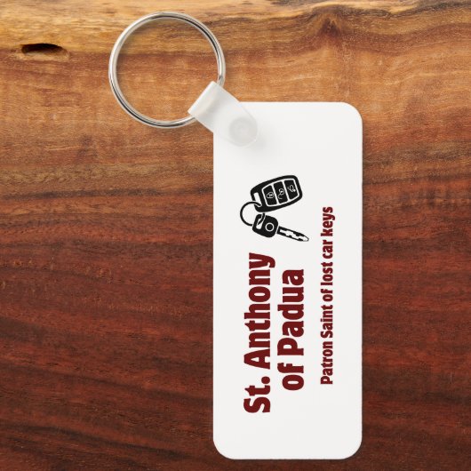 Saint Anthony van Padua Sleutelhanger (Voorkant)