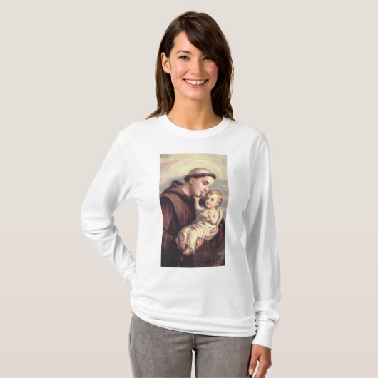 Saint Anthony van Padua T-shirt (Voorkant volledig)