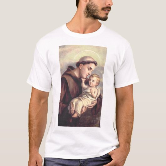 Saint Anthony van Padua T-shirt (Voorkant)