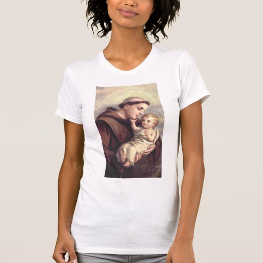 Saint Anthony van Padua T-shirt (Voorkant)