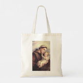 Saint Anthony van Padua Tote Bag (Achterkant)