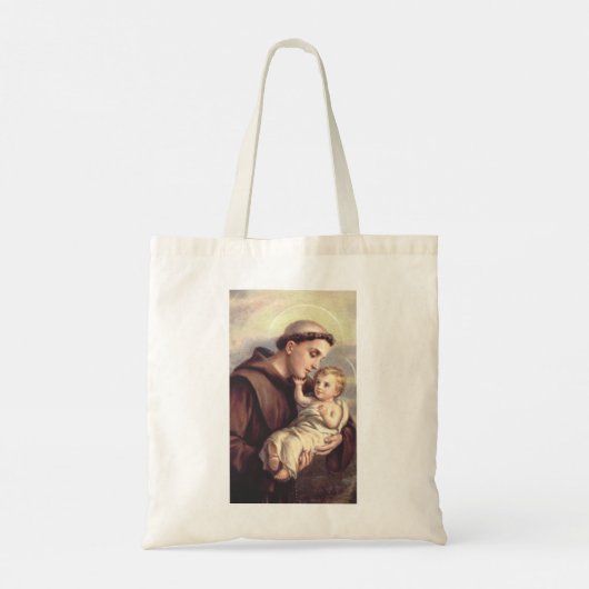 Saint Anthony van Padua Tote Bag (Achterkant)