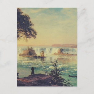 Saint Anthony-waterval in de Mississippi-rivier Briefkaart