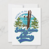 Saint Anton am Arlberg Austria Ski logo (Voorkant)