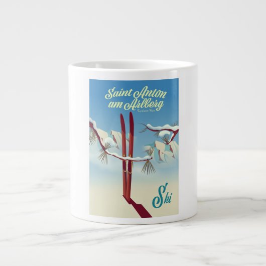 Saint Anton am Arlberg, Tyrolean Alps, Oostenrijk  Grote Koffiekop (Voorkant)