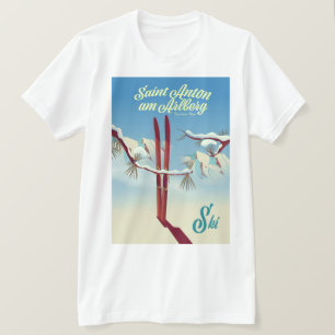 Saint Anton am Arlberg, Tyrolean Alps, Oostenrijk  T-shirt