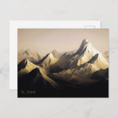 Saint Anton Dusk Briefkaart (Voorkant / Achterkant)