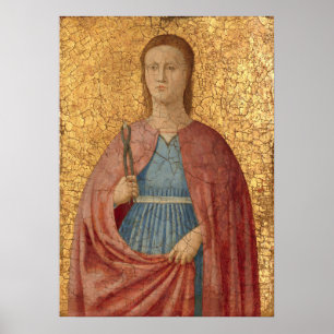 Saint Apollonia - Piero Francesca Fine Art Poster
