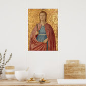Saint Apollonia - Piero Francesca Fine Art Poster (Keuken)