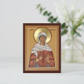 Saint Apollonia Prayer Card Briefkaart (Staand voorkant)