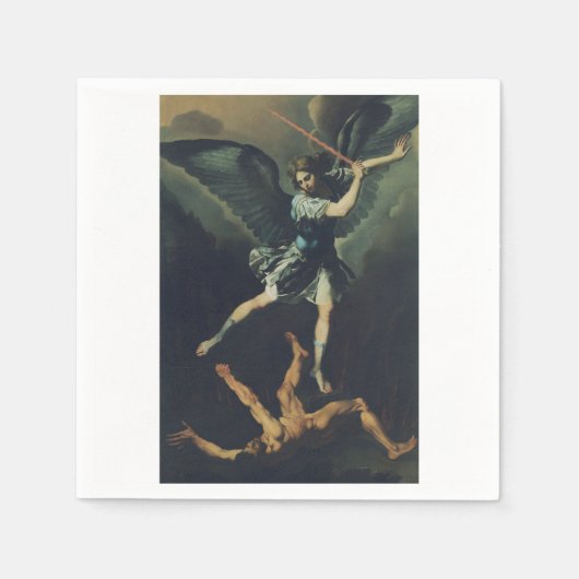 Saint Archangel Michael verslaat de duivel Servet (Voorkant)