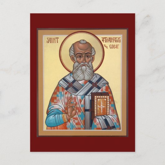 Saint Athanasius de Grote Kaart van het gebed (Voorkant)
