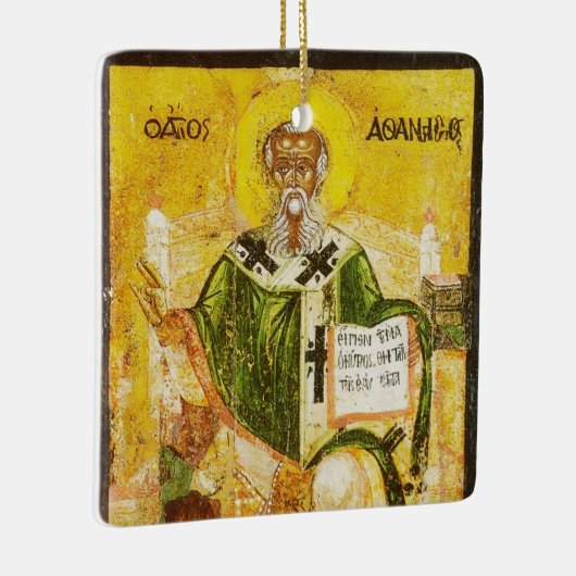 Saint Athanasius van Alexandrië Keramisch Ornament (Rechts)