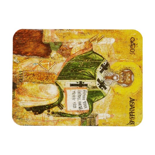 Saint Athanasius van Alexandrië Magneet (Horizontaal)