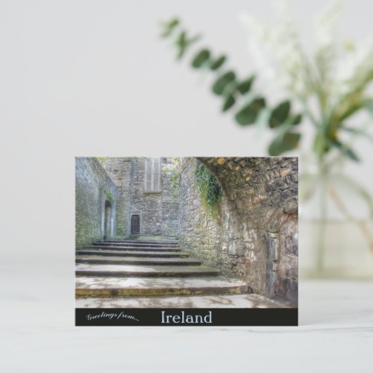 Saint Audoens Gate 6 Dublin Ierland Briefkaart (Staand voorkant)