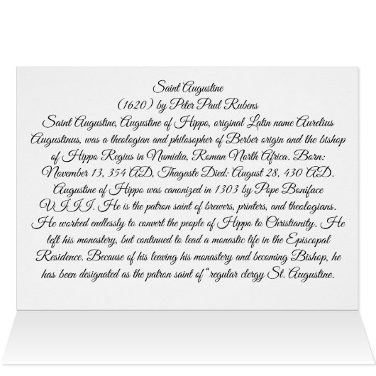 Saint Augustine (Binnen Horizontaal (Boven))