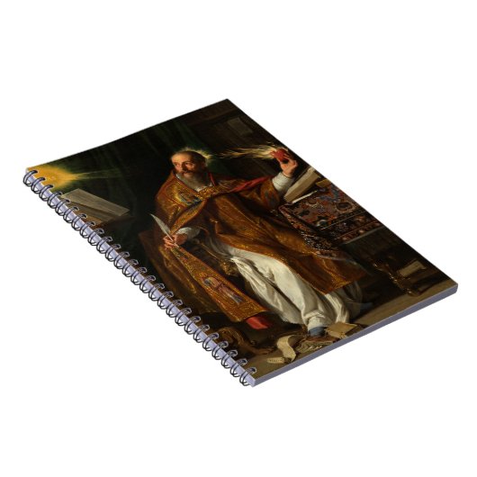 Saint Augustine, 1645, ingediend door Philippe de  Notitieboek (Rechterzijde)