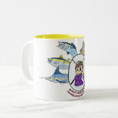 Saint Augustine Angling Society Coffee Mok (Voorkant links)