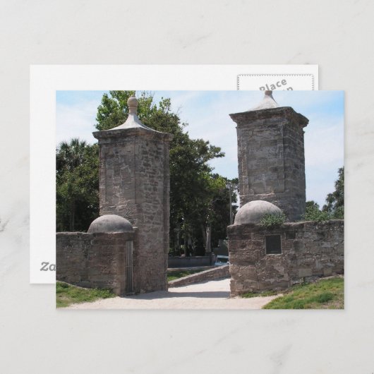 Saint Augustine Briefkaart (Voorkant / Achterkant)