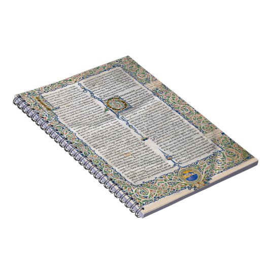 Saint Augustine City of God Medieval Manuscript Notitieboek (Rechterzijde)