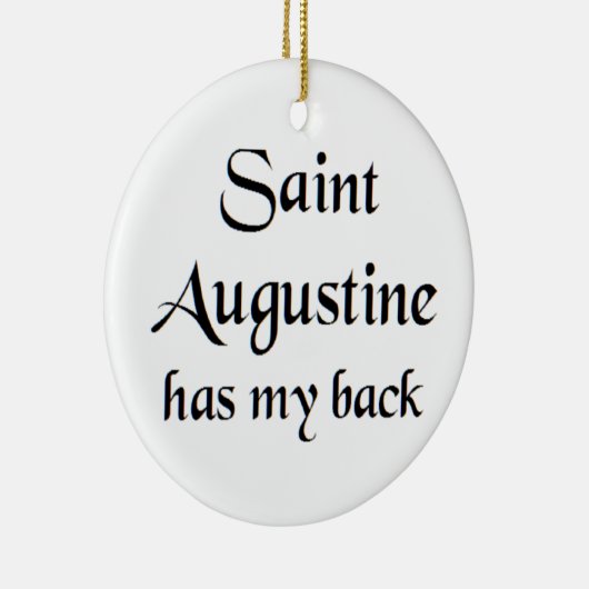 saint augustine coffee mug keramisch ornament (Rechts)
