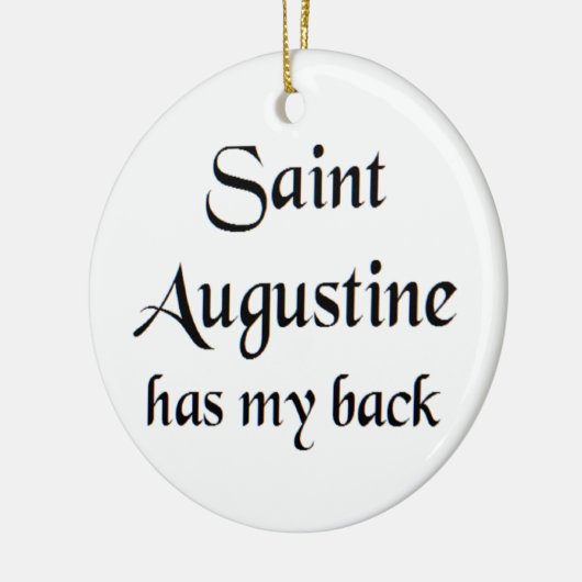 saint augustine coffee mug keramisch ornament (Links)