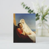 Saint Augustine en Saint Monica Briefkaart (Staand voorkant)