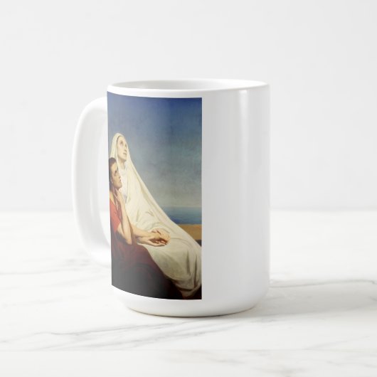 Saint Augustine en Saint Monica Koffiemok (Voorkant links)