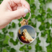 Saint Augustine en Saint Monica Sleutelhanger (Hand)