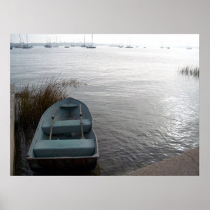 Saint Augustine Florida Boat Sailbots poster kunst