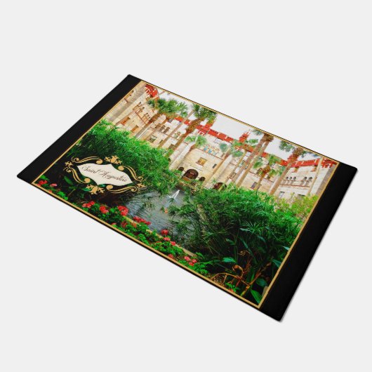 Saint Augustine Florida Lightner Museum & Gardens Deurmat (Schuin)