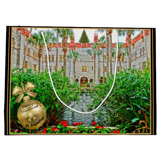 Saint Augustine Florida Lightner Museum & Gardens Groot Cadeauzakje (Achterkant)