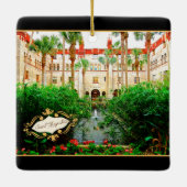 Saint Augustine Florida Lightner Museum & Gardens Keramisch Ornament (Achterkant)