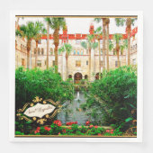 Saint Augustine Florida Lightner Museum & Gardens Servet (Voorkant)