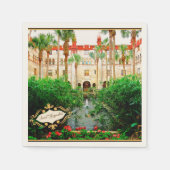 Saint Augustine Florida Lightner Museum & Gardens Servet (Voorkant)