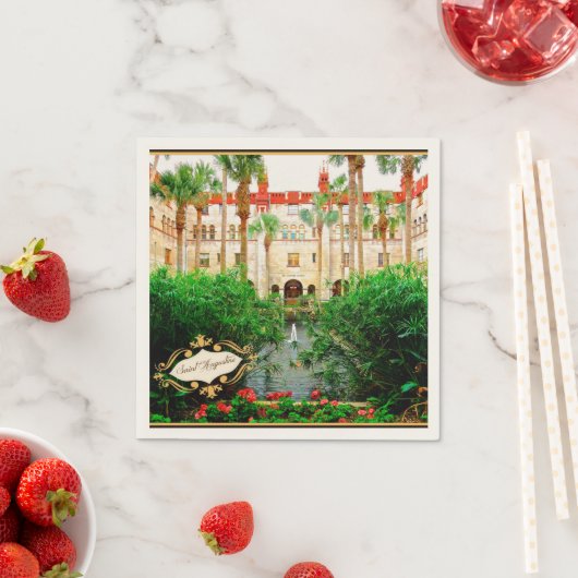 Saint Augustine Florida Lightner Museum & Gardens Servet (Insitu)