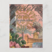 saint - augustine florida trekt antiek kunst briefkaart (Voorkant)