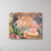 saint - augustine florida trekt antiek kunst canvas afdruk (Voorkant)