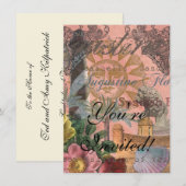 saint - augustine florida trekt antiek kunst kaart (Voorkant / Achterkant)